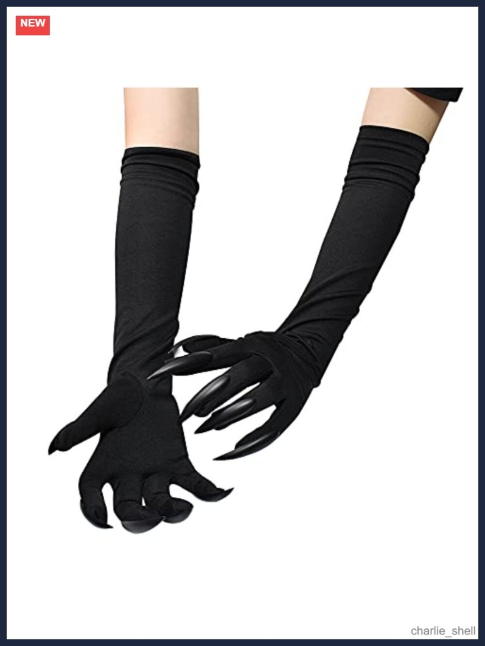 Paw Gloves Long Fingernails Claws Cosplay Halloween Costume Accessory